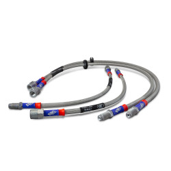 Teflonsko prepletene zavorne cevi EBC brakes BLA2154-4L