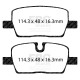Zavore EBC Zavorne ploščice EBC Redstuff Ceramic DP33116C | race-shop.si