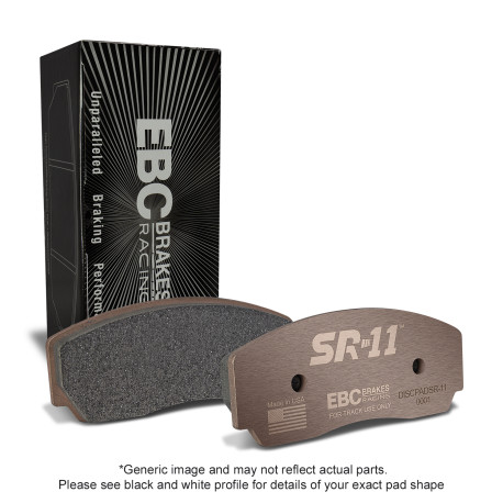 Zavore EBC Sprednje/Zadnje zavorne ploščice EBC Racing SR11 Sintered DP81513.14SR11 | race-shop.si
