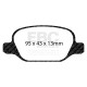 Zavore EBC Zadnji komplet EBC PD03KR773 - Zavorni diski Premium OE + zavorne ploščice Yellowstuff | race-shop.si