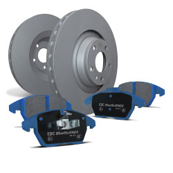 Sprednji komplet EBC PD04KF1275 - Zavorni diski Premium OE + zavorne ploščice Bluestuff