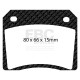 Zavore EBC Zadnji komplet EBC PD04KR003 - Zavorni diski Premium OE + zavorne ploščice Bluestuff | race-shop.si