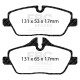 Zavore EBC Sprednji komplet EBC PD06KF707 - Zavorni diski Ultimax Grooved + zavorne ploščice Greenstuff | race-shop.si