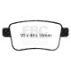 Zavore EBC Zadnji komplet EBC PDKR1020 - Zavorni diski Premium OE + zavorne ploščice Ultimax OE | race-shop.si