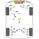 Poliuretanski silent bloki Powerflex Jack Pad Adaptor Audi Q5 (2008-2017) Road Series | race-shop.si
