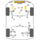 Poliuretanski silent bloki Powerflex Gearbox Mount Insert Volvo V50 (2004 - 2012) Road Series | race-shop.si
