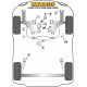 Poliuretanski silent bloki Powerflex Upper Engine Mount Insert Audi A3 MK1 8L 2WD (1996-2003) Heritage | race-shop.si