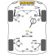 Poliuretanski silent bloki Powerflex Rear Subframe Mounting Bush Audi RS4 Avant (2000-2001) Road Series | race-shop.si