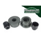Poliuretanski silent bloki Powerflex Rear Diff Rear Mounting Bush Audi A3 / S3 MK1 8L 4WD (1999-2003) Heritage | race-shop.si