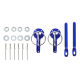 Promocije Aluminium bonnet pins kit | race-shop.si