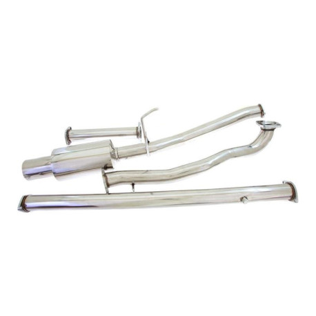 Cat back izpušni sistem RACES Exhaust set, Turbo back for Mitsubishi Lancer EVO 7-9, 4G63 | race-shop.si