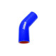 Silikonska cev 45° Silikonsko koleno 45° - 15mm (0,59") | race-shop.si