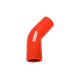 Silikonska cev 45° Silikonsko koleno 45° - 20mm (0,79") | race-shop.si