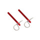 Čepi za pokrov motorja Aluminium bonnet pins kit with cable | race-shop.si
