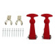 Čepi za pokrov motorja competition rubber bonnet/boot hook kits - RACES | race-shop.si