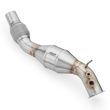 Down pipe, dump pipe Downpipe for BMW E60 E61 520D + CAT | race-shop.si