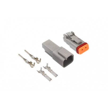 Kabli, očesca, priključki Waterproof connector DTM 2-8 pin for 0.75-1.5 mm2 cable | race-shop.si
