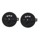 Car horns Universal grill mount car horns, 12V (124mm) | race-shop.si