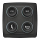 Standalone ecu, display and accessories Ecumaster 4 position CAN KEYBOARD | race-shop.si