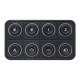 Standalone ecu, display and accessories Ecumaster 8 position CAN KEYBOARD | race-shop.si
