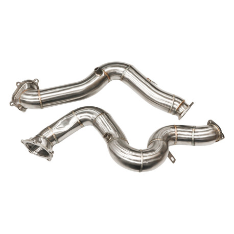 Down pipe, dump pipe RACES downpipe brez katalizatorja za Audi S7 C7 2012+ | race-shop.si