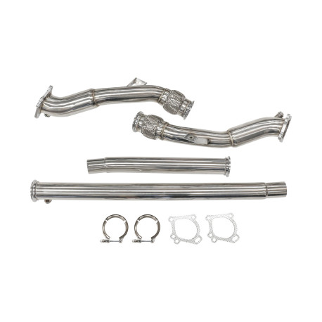 Down pipe, dump pipe Downpipe for AUDI RS4 2.7 1994-2001 biturbo decat | race-shop.si