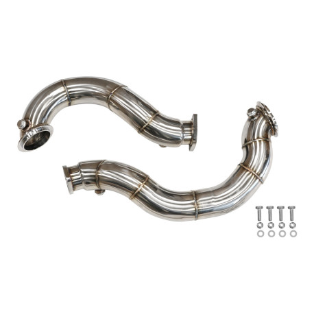 Down pipe, dump pipe Downpipe for BMW 335i E90/E91/E92 N54 3.0T (decat) | race-shop.si