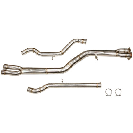 Down pipe, dump pipe RACES mid pipe za BMW M4 F83 (2014-2020) | race-shop.si