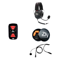 ZeroNoise PIT-LINK TRAINER Bluetooth Communication Kit, Android compatible headset