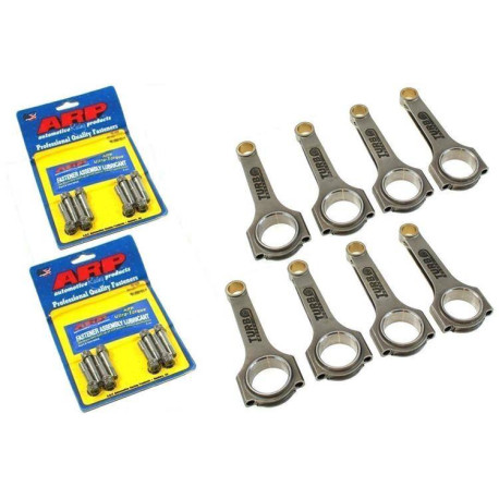 Deli motorja TURBOWORKS kovane ojnice za BMW M60B40 M62B44 E31 E32 E34 E39 E53 (osnik 22 mm), 143 mm, 8 kos | race-shop.si