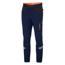 Technical Pants SPARCO KANSAS blue/orange