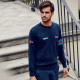 Majice s kapuco in jakne SPARCO MARTINI RACING cotton sweatshirt, blue marine | race-shop.si