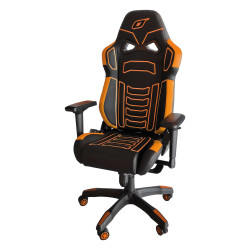 OMP GS-X office chair, black/fluo orange