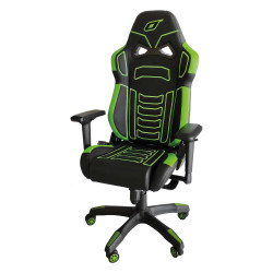 OMP GS-X office chair, black/fluo green