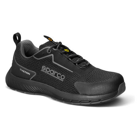 Work shoes Sparco safety shoes Traction FUJI, black | race-shop.si
