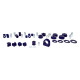 Poliuretanski silent bloki SuperPro Front & Rear Alignment Bush Kit for Škoda Octavia, VW Golf | race-shop.si