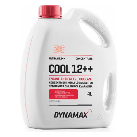 Tekmovalna hladilna sredstva Chladiaca kvapalina DYNAMAX COOL ULTRA 12 ++ 4 L | race-shop.si