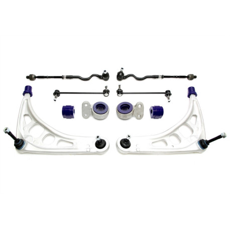 Krmilne ročice in kroglični zglobi TA-TECHNIX komplet prečnih vodil s PU pušami za BMW Compact 346K (stabilizator Ø 21,5 mm), sprednja os | race-shop.si
