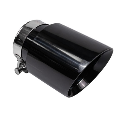 UNIVERZALNI TIP Exhaust tip RACES INOX 101mm, input 51mm - Gloss Black | race-shop.si