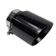 UNIVERZALNI TIP Exhaust tip RACES INOX 101mm, input 63mm - Gloss Black | race-shop.si
