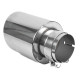 UNIVERZALNI TIP Exhaust tip RACES INOX 89mm, input 51mm - Gloss | race-shop.si