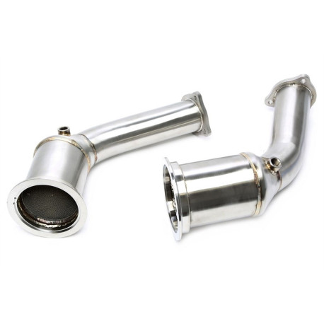 Down pipe, dump pipe TA-TECHNIX downpipe s katalizatorjem za Audi A4 Avant B9 2017+ | race-shop.si