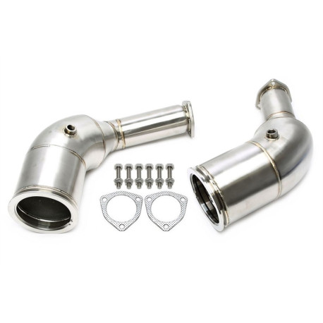Down pipe, dump pipe TA-TECHNIX downpipe s katalizatorjem za Audi A6 Avant C8-4A 2019+ | race-shop.si