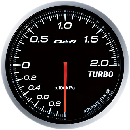 Merilci DEFI DEFI ADVANCE gauge, boost pressure 0 - 2 BAR, white | race-shop.si