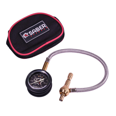 New SABER deflator gum, v temi svetleča številčnica | race-shop.si