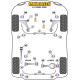 Poliuretanski silent bloki Powerflex Front Subframe Front Bush Saab 9-3 (2003-2014) | race-shop.si