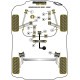 Poliuretanski silent bloki Powerflex Engine Mount Stabiliser (Large) Rover 200 (1995), 25 | race-shop.si