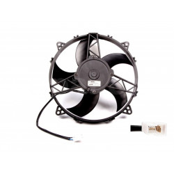 Univerzalni električni ventilator SPAL 280mm - sesanje, 24V