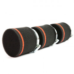 Penasti filter za motorna kolesa Ramair rdeč in črn 40mm