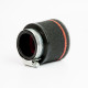 Univerzalni filtri za motorna kolesa Penasti filter za motorna kolesa Ramair rdeč in črn 40mm | race-shop.si